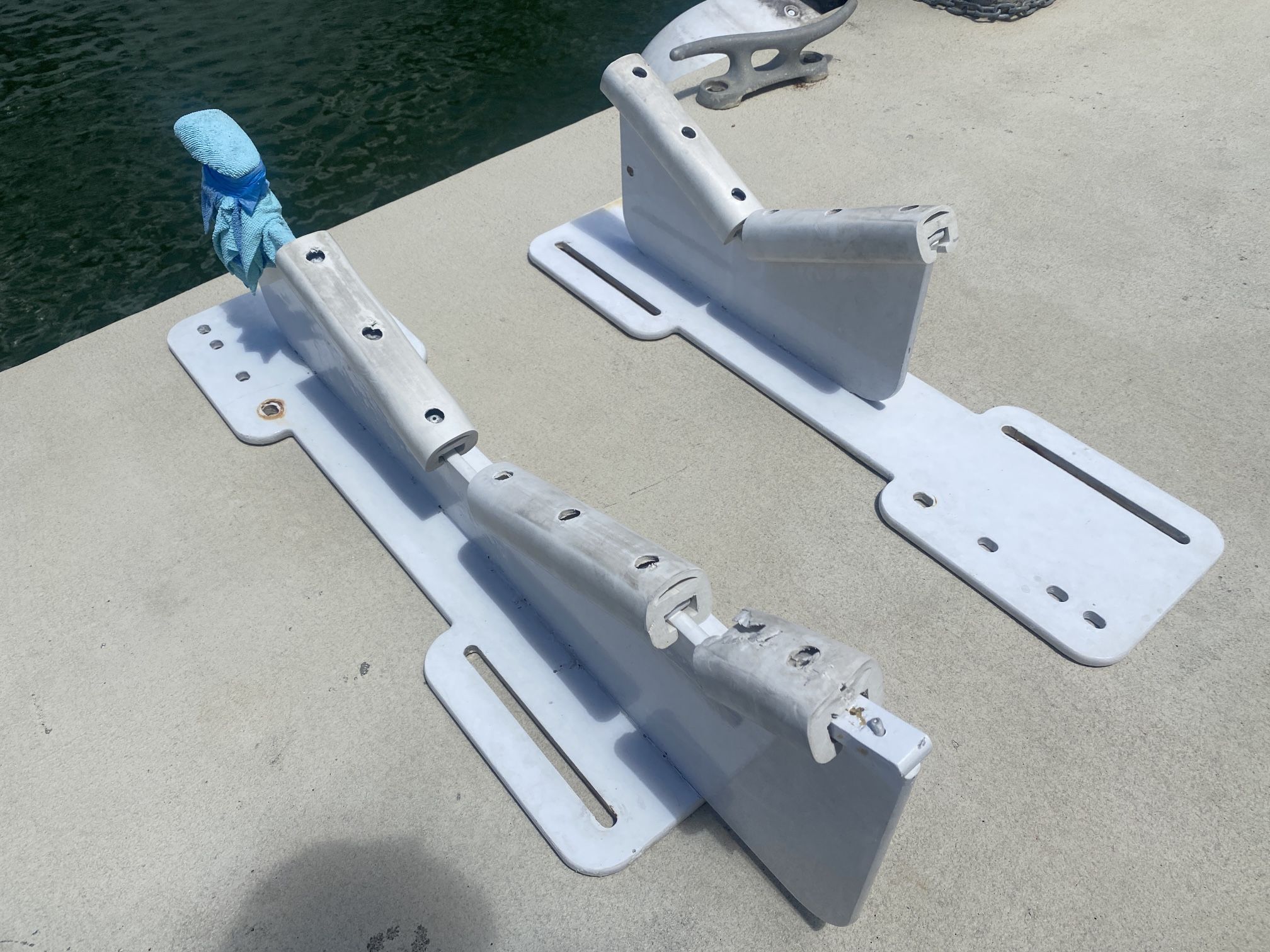 Heavy Duty Aluminum Custom Dinghy Chocks for Sale in Miami Beach, FL