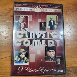 PRIMETIME TELEVISION CLASSIC COMEDY DVD - 9 SHOWS (Lucy, Stooges, Benny)