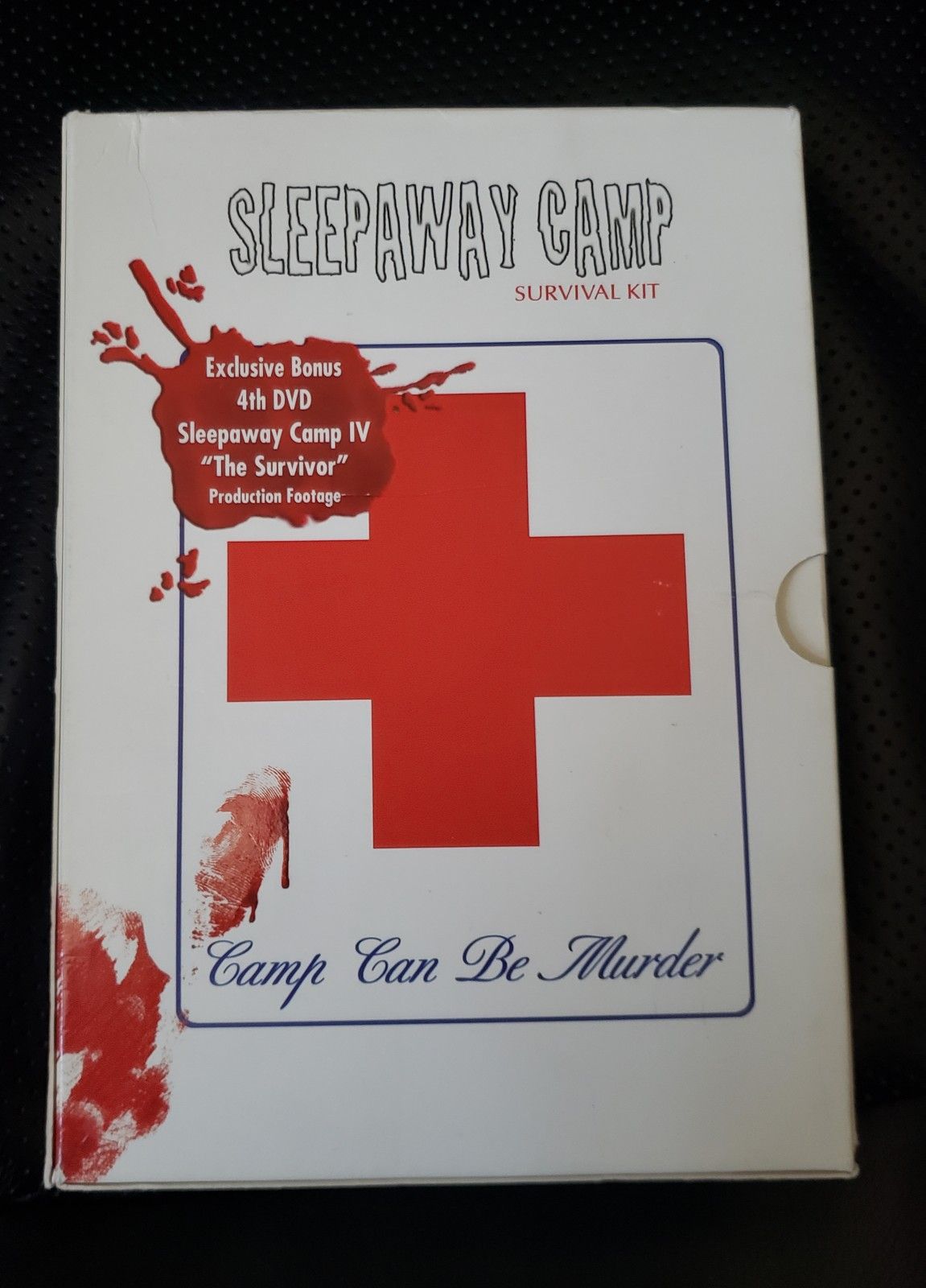 Sleepaway Camp Red-Cross DVD Box Set Horror Movies