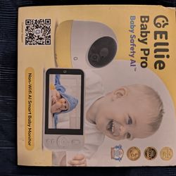 Brand new Ellie Baby Pro smart baby monitor
