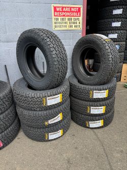 Toyota Tacoma 16-17 all terrain Tires available 150$ each