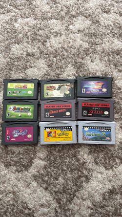 Nintendo gameboy advance games / video 30 each