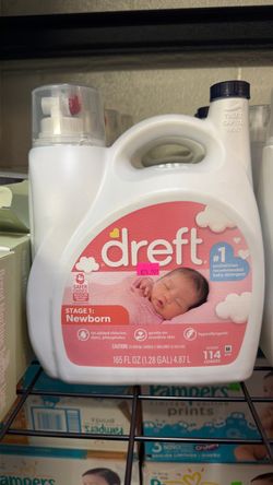 Dreft Stage 1 Newborn Liquid Laundry Detergent
