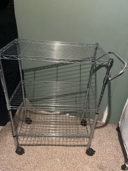 Cart With Shelves