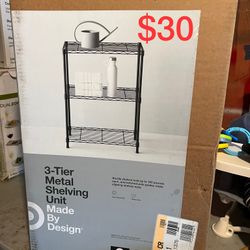 3 Tier Metal Shelving 