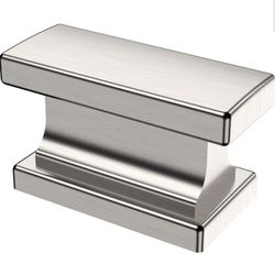 Alzassbg 10 Pack Brushed Satin Nickel Cabinet Knobs, 1.46 Inch(37mm) Cabinet