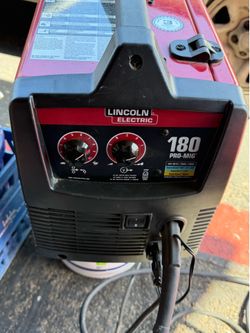 180 pro mig Lincoln welder 240v