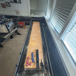 Shuffle Board Table 