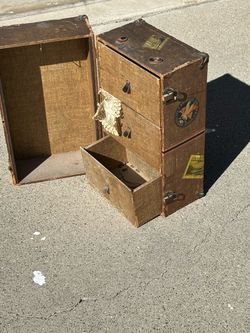 Vintage doll steamer truck
