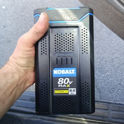 Kobalt 80 Volt Battery  New