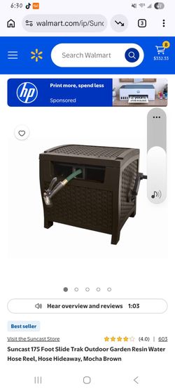 Hideaway hose reel
