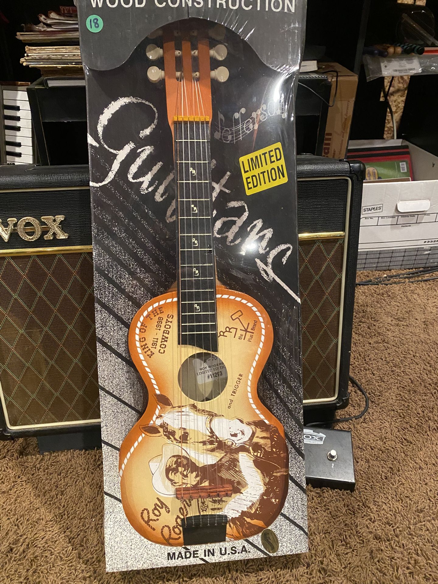 Roy Rodgers & Trigger Acoustic Guitar NIB