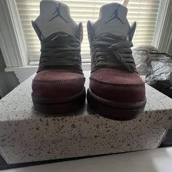 Burgundy Air Jordan 5 Retro SE