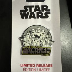 Disney Star Wars Day May The 4th Be With You 2020 PIN LE Storm Trooper 0924