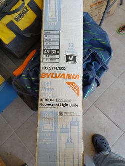Sylvania Cool white fluorescent light bulbs