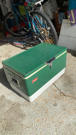 Coleman vintage cooler