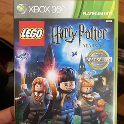 Platinum Hits Lego Harry Potter Xbox360 Video Game 