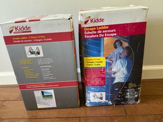 Kiddie 2-Story Escape Ladder (set of 2)