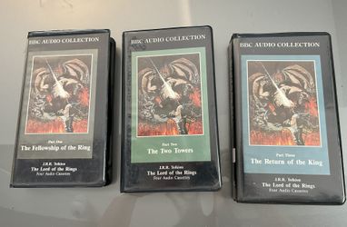 Lord of the Rings Part 1, 2, & 3 Audio Books