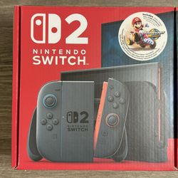 Nintendo Switch 2 Mario Kart World Bundle - Brand New Sealed