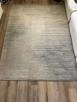 Calvin Klein 5’3” x 7’3” Neutral Gray & Cream Area Rug