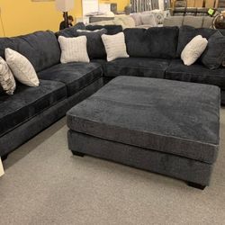 Deep Seating Sectional In Stock For Immediate Delivery 