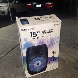 IQ Sound 15” Bluetooth Speaker 