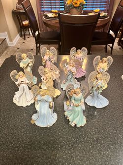 Thomas Kinkade angel collection
