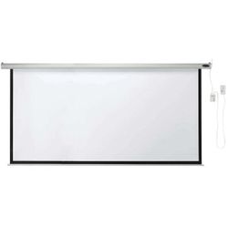 8’ Electric projector screen 