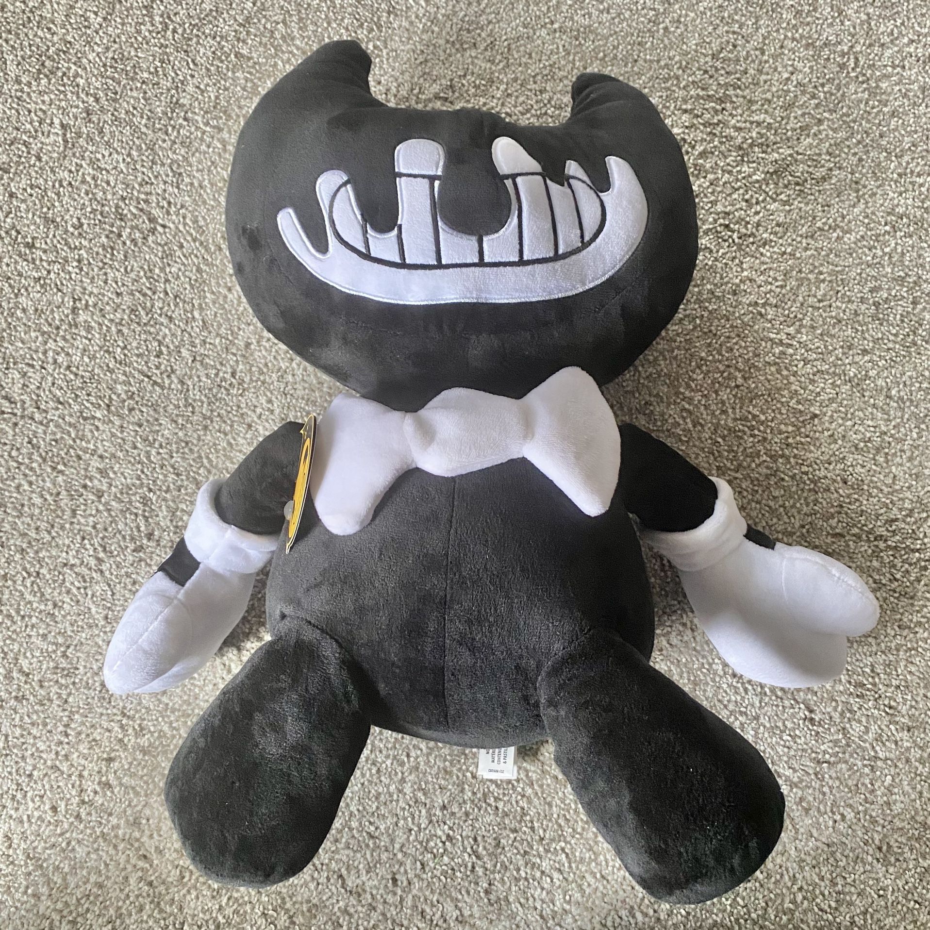 Bendy And The Ink Machine Jumbo Demon Stuffed Animal Bean Bag Plush