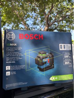 Bosch laser 360°