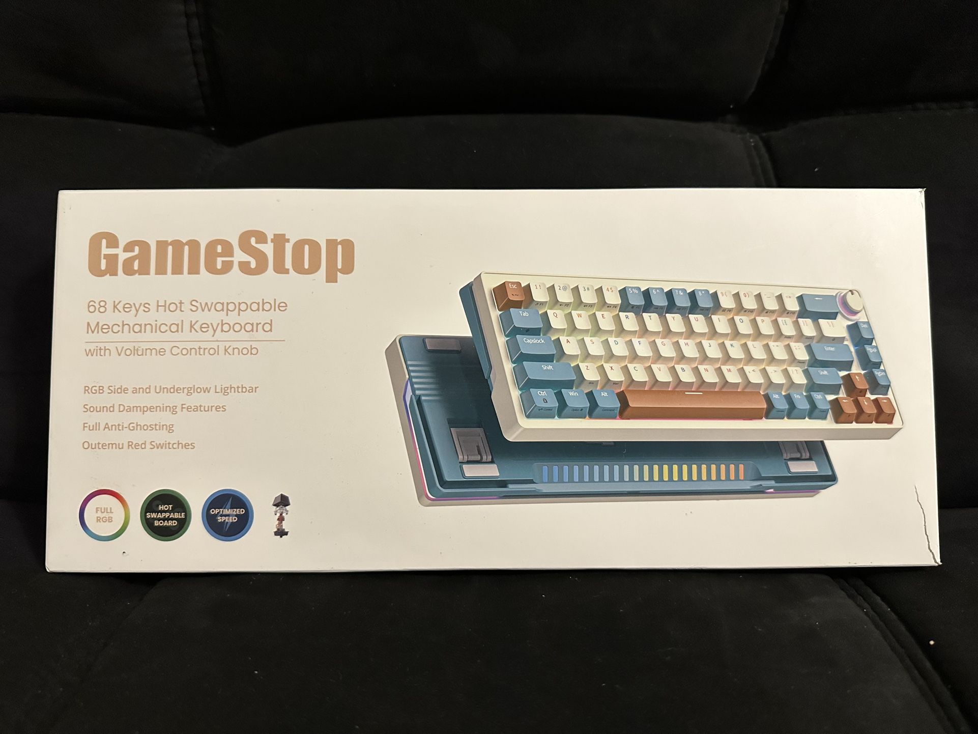 Gamestop Mechanical Gaming Keyboard RGB Hotswappable Keys