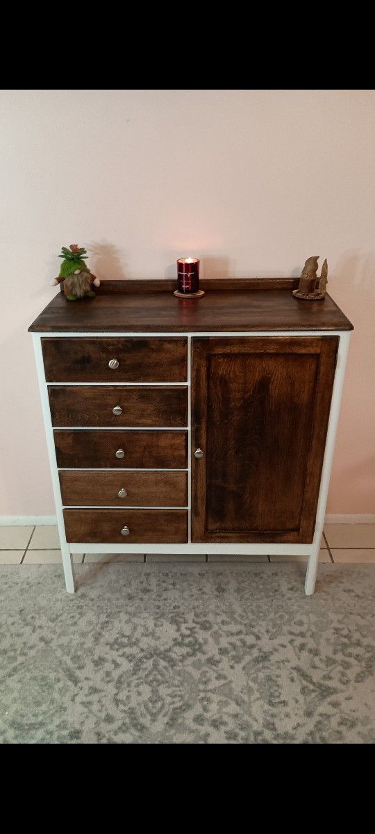Beautiful Rustic Chifferobe For Nursery Or Entryway Credenza