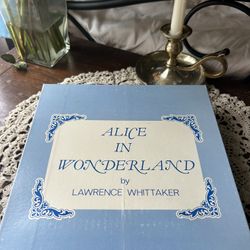 Genuine Vintage  ‘Alice In Wonderland’ Decorative plates 