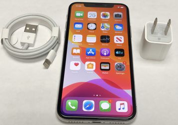 iPhone X 256GB Factory Unlocked-Silver