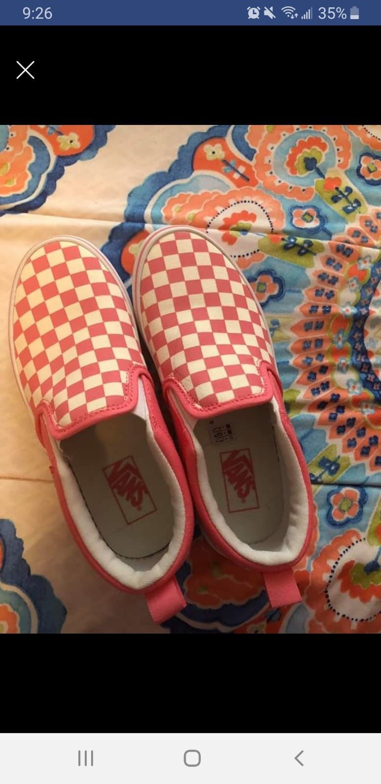 Van's girls shoes