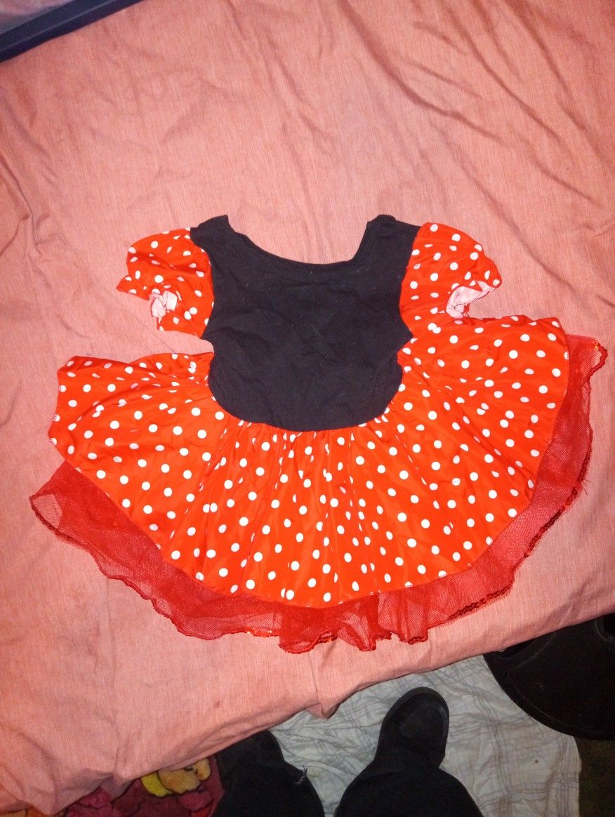Baby Minney Mouses And Belle Costume 