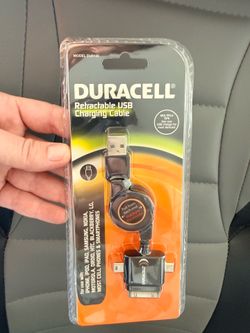 DURACELL® Rehractable USB Charging Cable