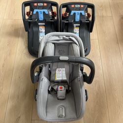 Uppababy Mesa V2 Infant Car Seat With Two Bases