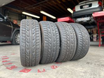 (4) 195/45R16 Haida Racing HD Used