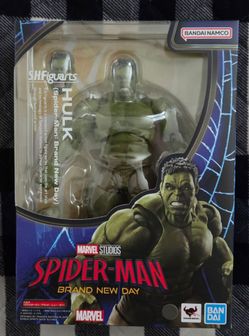 Sh figuarts spiderman brand new day hulk
