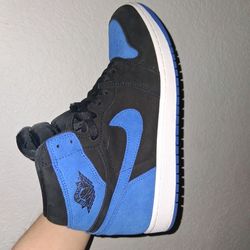 Dark Blue Jordan 1s Both Pairs Good Condition