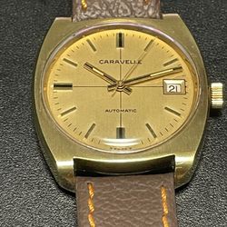 Vintage Caravelle Automatic Mechanical Watch 