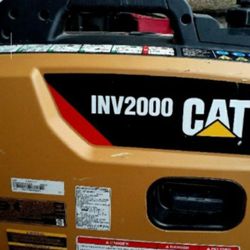 Like New!! CAT INV2000 Generator... runs Great! Very quiet! I will not respond to any lowballing