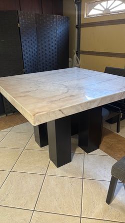 Marble table