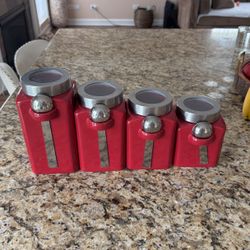Storage Jars With Spoons