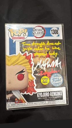 Kyojuro Rengoku Autographed & JSA Verified 