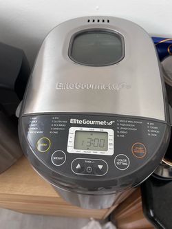 Elite Gourmet Bread Maker Machine