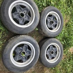 Early Porsche 944 Rims