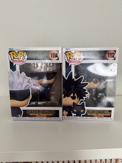 Gojo and Megumi funko pop
